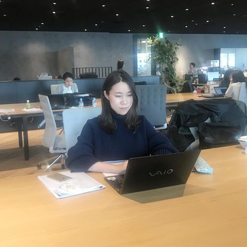 10:30 この日は博報堂本社へ直行サテライトオフィスでPC作業 | 江原 美歩 コピーライター・インタラクティブプランニング職