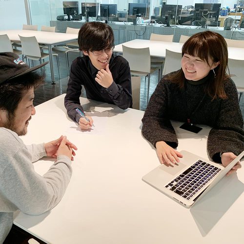 18:00 社内打ち合わせでモデル選定 | 奥野 楓 フォトプロデュース職