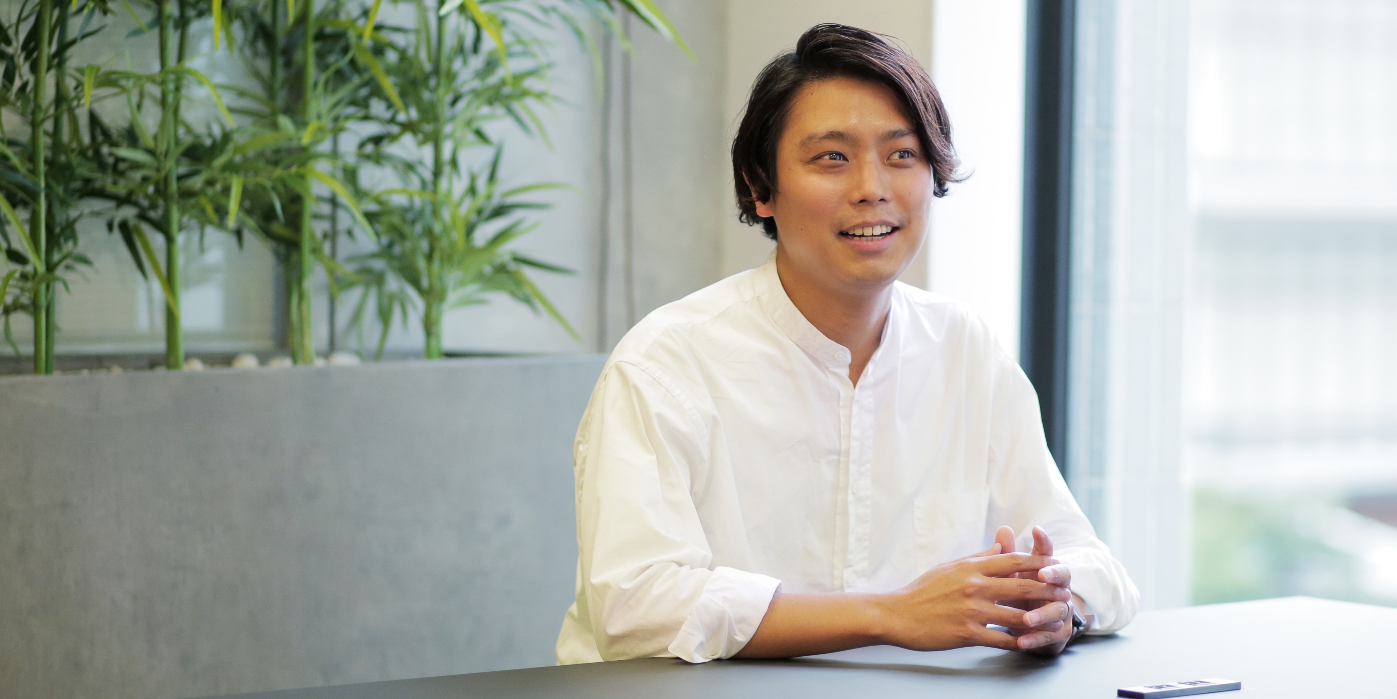 「肩書きに縛られずに、肩書き以上の仕事ができる環境です」